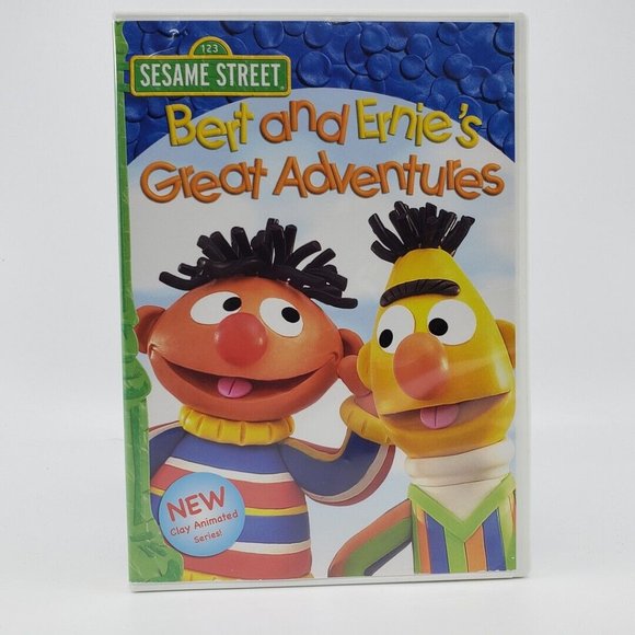 Sesame Street Bert and Ernie's Great Adventures DVD Children TV Show - Picture 1 of 4
